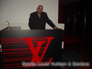 Soirée Louis Vuitton à Genève